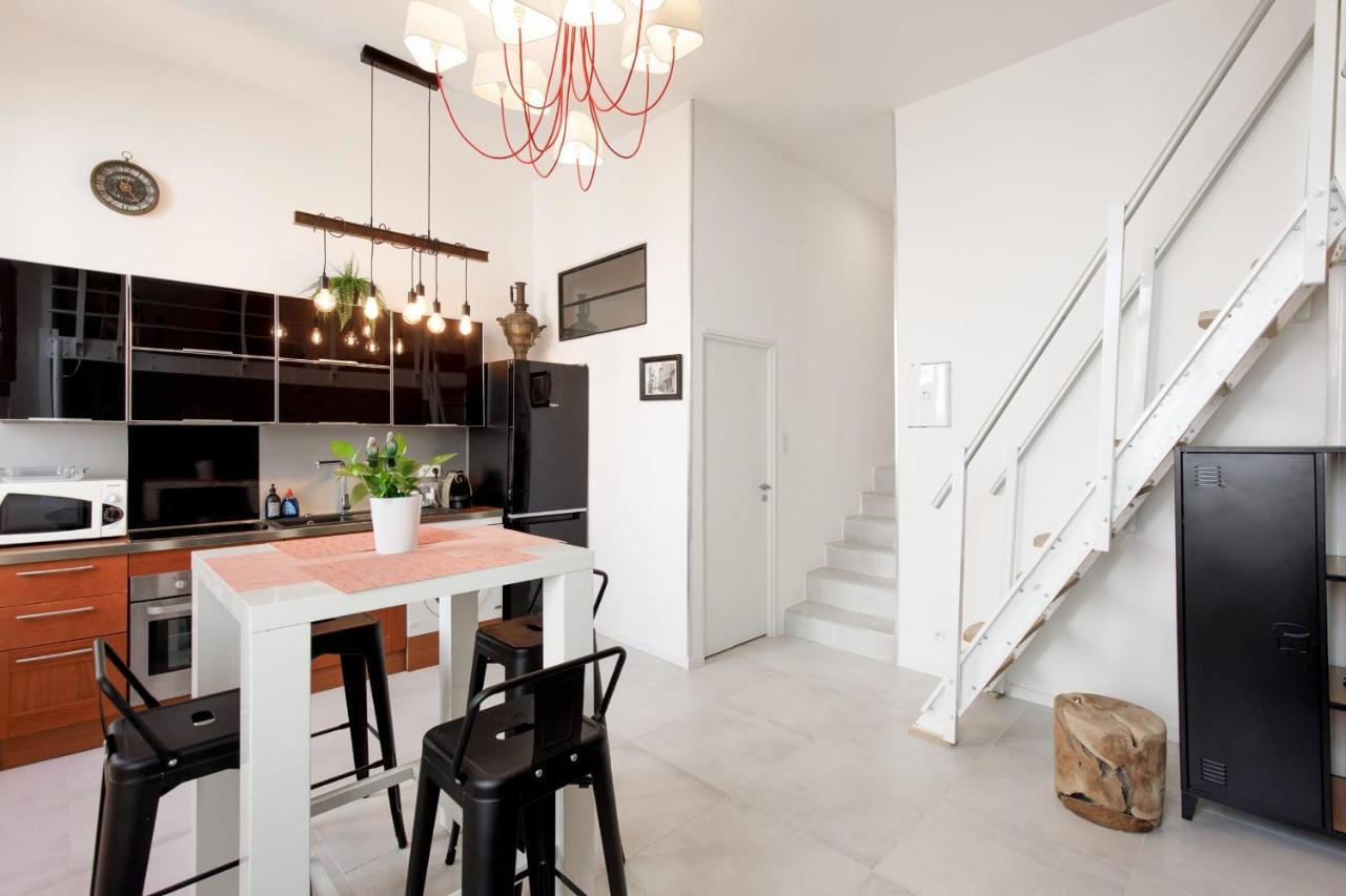Superb Air-Conditioned Loft In The Heart Of Viel Antibes Apartment Luaran gambar